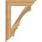 Ekena Millwork Balboa Traditional Rough Sawn Bracket, Western Red Cedar, 6"W x 34"D x 46"H BKT06X34X46BOA01RWR - alternate 2